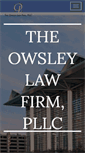 Mobile Screenshot of owsleylaw.com